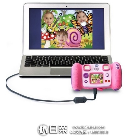 亚马逊海外购：VTech 伟易达 Kidizoom 3倍聚焦儿童数码相机 可连电脑 特价￥221.6，直邮免运费，含税到手约￥248