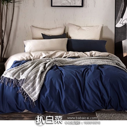 网易严选： 60S醇净暖绒AB面四件套1.5米 2色 秒杀价￥379包邮