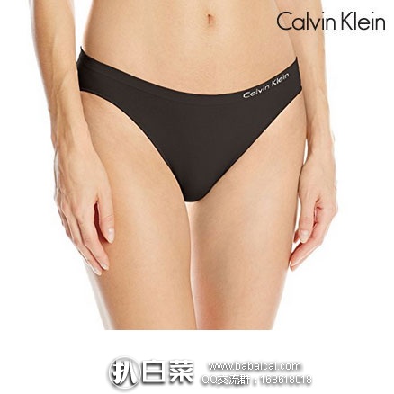 Calvin Klein 女士 Seamless Bikini Panty 无痕三角内裤  原价$13，现降至$3.6