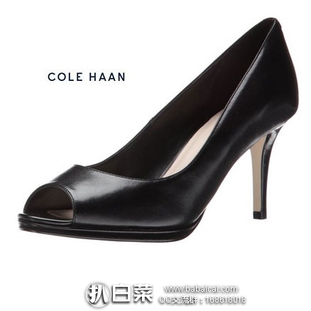 亚马逊海外购：Cole Haan 可汗 女士真皮高跟鞋 原价$148，现￥194.63，凑单直邮免运费，含税到手价仅￥243
