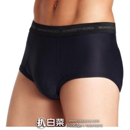 亚马逊海外购：ExOfficio 男士速干防菌内裤 降至￥78元起