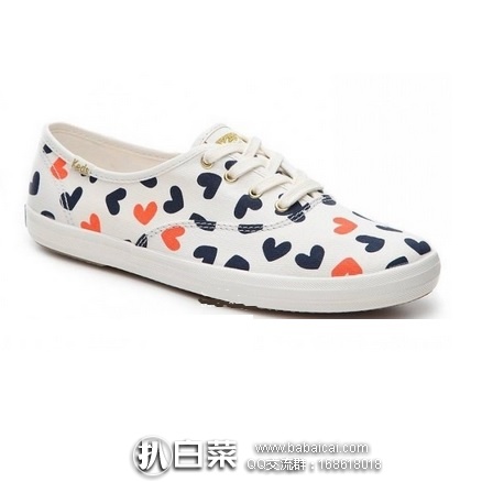 6pm：Keds 女士休闲帆布鞋 原价$50，现特价$17.99，到手￥190