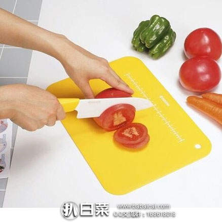 日本亚马逊：Kyocera 京瓷 彩色砧板抗菌菜板 CC-99 多色可选 特价447日元起（约￥27元）