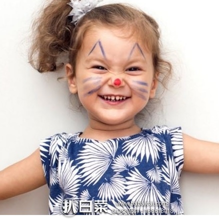 iHerb：Luna Star Naturals 全天然面部彩绘棒套装 特价$17，凑单2袋蜂蜜润喉止咳糖，直邮包邮包税，到手￥118/盒