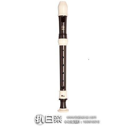 日本亚马逊：YAMAHA 雅马哈 ABS树脂制 YRS-301III 8孔高音竖笛 特价1490日元（￥92）
