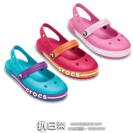 日本亚马逊：Crocs 卡洛驰 Slingback Girls 儿童 洞洞鞋  仅需716日元（约￥44元）