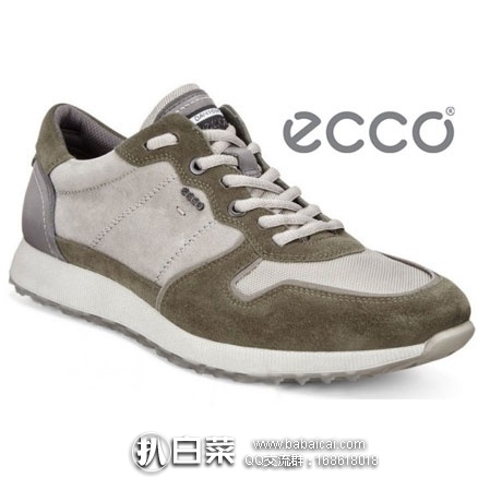 6PM：ECCO 爱步 Sneak Tie 触感 女士真皮休闲鞋 原价$160，降至$79.99