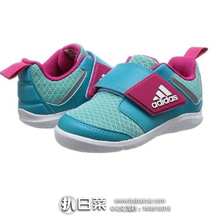 日本亚马逊：Adidas 阿迪达斯 71 JR FortaPlay AC I 儿童魔术贴机能鞋 特价3856日元，用码9折实付3470日元（￥215）