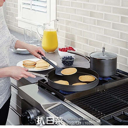 亚马逊海外购：Calphalon 美国卡福莱 12英寸圆形平底不粘煎锅  降至￥195.19