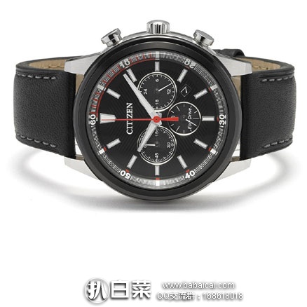 亚马逊海外购：Citizen 西铁城 CA4348-01E  三眼计时光动能男表  降至￥658.75