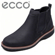 6PM：ECCO 爱步  Ian Chukka 男士 真皮 短靴 原价$210，降至新低$98.5