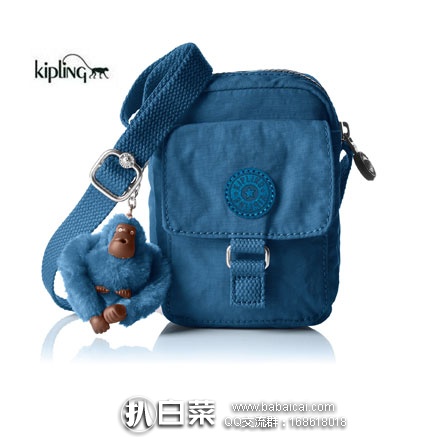 亚马逊海外购：Kipling  吉普林女士 斜挎小包  降至￥145.57