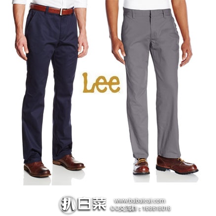 亚马逊海外购：LEE 李牌 男士直筒型休闲裤 降至￥138.27