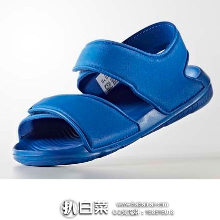 乐天国际：Adidas阿迪达斯  大童款 魔术贴 凉鞋/沙滩鞋童鞋  特价2665日元（约￥165元，不含运费 ）