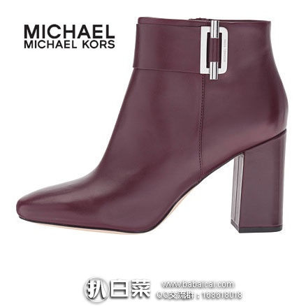 6PM：MICHAEL Michael Kors Gloria Bootie 女士经典款短靴 原价$255，现降至$102.99