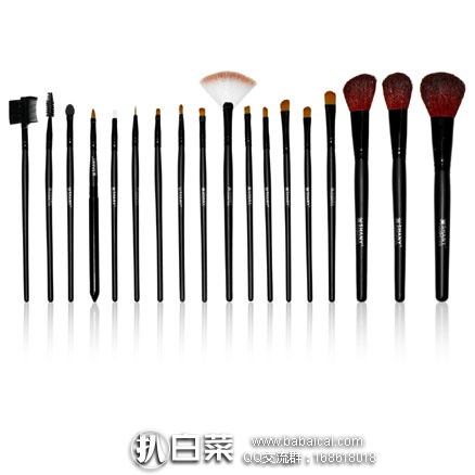 亚马逊海外购：SHANY Professional 专业化妆刷18件套 降至￥103.68元
