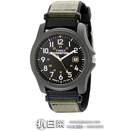 Timex 天美时 T42571 Expedition 男款石英表 原价$45，现降至$24.16
