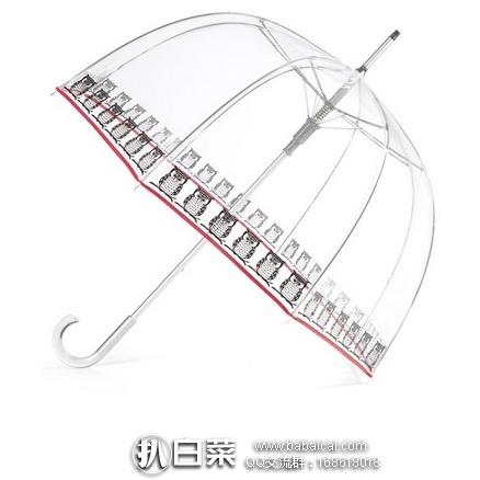 亚马逊海外购：Totes 透明拱形鸟笼伞 特价￥139.93，凑单直邮免运费，含税到手约￥157