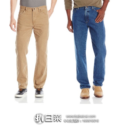 亚马逊海外购：Wrangler 男士休闲牛仔裤  降至￥138元