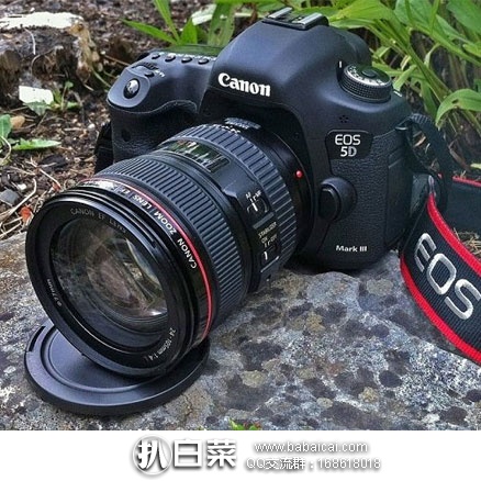 Ebay：Canon佳能 EOS 5D Mark III 数码单反相机（机身） 码后特价$1769.99