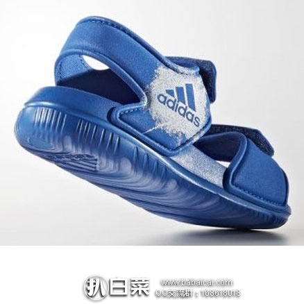 日本亚马逊:多款 Adidas阿迪达斯 Alta Swim Infant 大小童款凉鞋/沙滩鞋 额外85折好价2745日元(约¥174元)
