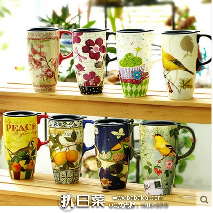 天猫商城:EVERGREEN 爱屋格林 创意马克杯500ml 现价¥25,领取¥10元优惠券,实付¥15包邮