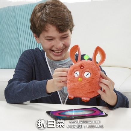 亚马逊海外购：Furby Connect 菲比精灵 电子宠物玩具 特价￥198.56，直邮免运费，含税到手新低￥222