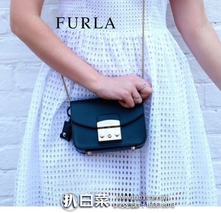 亚马逊海外购:Furla 芙拉 Metropolis 女士 真皮 经典款方块包 降至¥1320.42