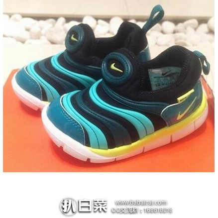 千趣会：Nike 耐克毛毛虫运动鞋 小童款 特价3196日元（￥201），新人满5000日元减500日元，折后更便宜！