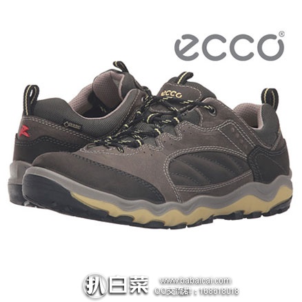 6PM：ECCO  爱步 Sport Ulterra Lo GTX 女士 牦牛皮防水中帮徒步鞋 原价$190，现降至4折$76