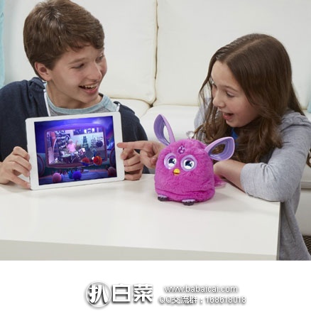 亚马逊海外购：Furby Connect 菲比精灵 电子宠物玩具  降至￥290.56元，直邮免运费，含税到手约￥325