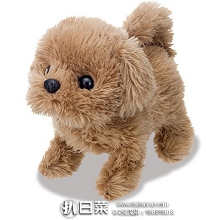 亚马逊海外购：IWAYA 依娃亚 岩谷小屋泰迪仿真电动宠物小狗儿童玩具 特价￥57.87，凑单直邮免运费，含税到手仅￥65