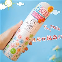 日本亚马逊：Lishan 轻薄防晒喷雾 SPF50+/PA++++ 皂香款250G  补货1296日元（约￥75.3，下单返224积分）
