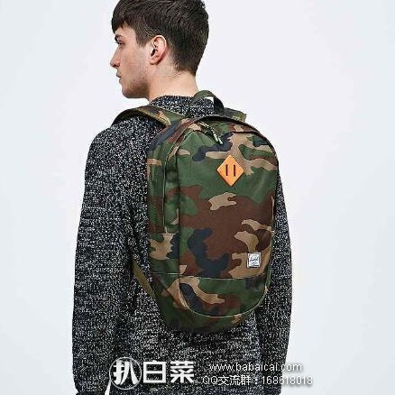 亚马逊海外购:Herschel Supply Co. 时尚Crown休闲双肩包 降至¥249.37元