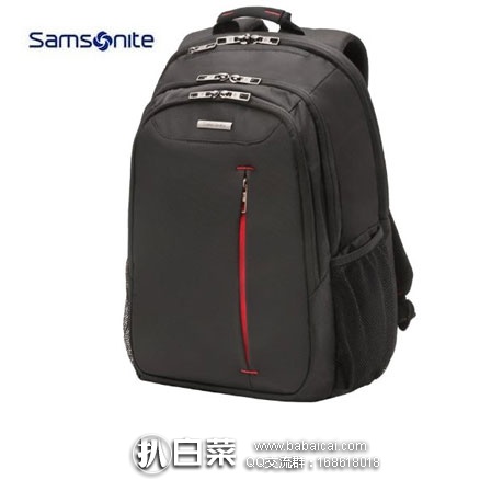 亚马逊海外购：Samsonite 新秀丽 Guardit 17寸双肩电脑包 降至￥232.09，免费直邮到手￥302