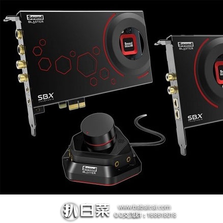 日本亚马逊：Creative创新 Sound Blaster ZxR SBX SB1510声卡 特价18535日元（约￥1130元）
