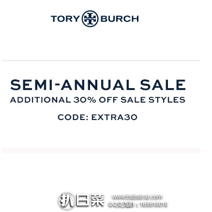 Tory Burch 美国官网：托里·伯奇 折扣区产品低至4折，叠加额外7折码