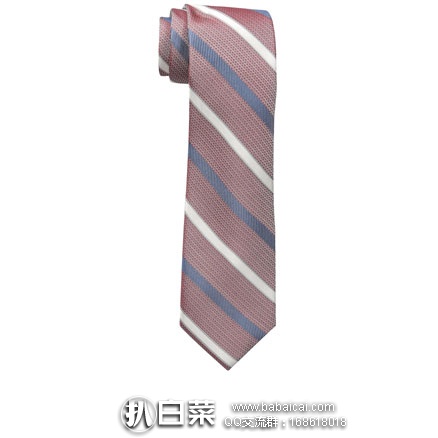 亚马逊海外购：Cole Haan 可汗 男士 经典条纹纯真丝领带  降至￥81.14，凑单免费直邮含税到手￥90.8