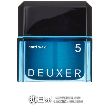 日本亚马逊：日本NO3 DEUXER空气头发蓬松强力定型发蜡膏5号 男女用80g 特价906日元（约￥54元）