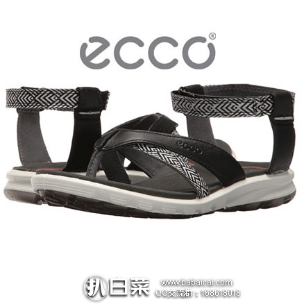 6PM:ECCO 爱步 Sport Cruise Strap Sandal 女士运动凉鞋 原价0,现降至4折