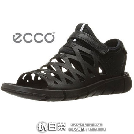 Amazon：ECCO 爱步 Intrinsic 2 女士 牦牛皮平底凉鞋  Prime会员额外7折后实付新低$45.47