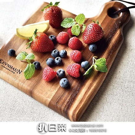 亚马逊海外购：KEVNHAUN KDS.1406 天然洋槐木 两用水果砧板 现售价￥86.71，凑单免费直邮含税到手￥97.03