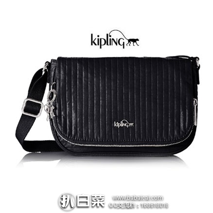 亚马逊海外购:Kipling 吉普林 Earthbeat S女士斜挎包 降至¥198.06,免费直邮含税到手¥222
