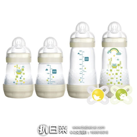 亚马逊海外购:奥地利 Mam 奶瓶礼盒套装 售价¥122.2元,凑单免邮到手约¥125.6