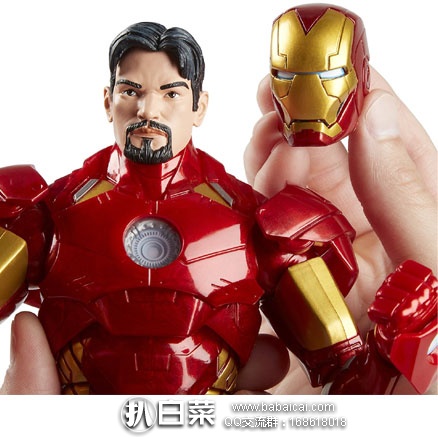 亚马逊海外购:Marvel漫威 钢铁侠 手办12英寸 降至¥103.79,凑单免费直邮到手新低约¥116