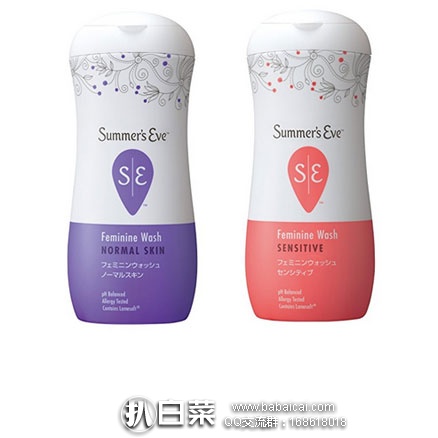 日本亚马逊：Summer’s Eve 女性私处 护理液清洗液 237ml 两款可选 特价796日元+支持直邮