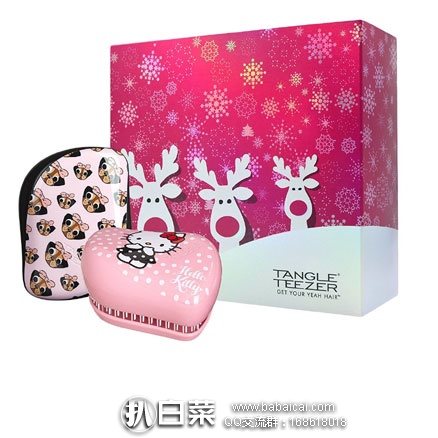 亚马逊中国:Tangle Teezer 美发梳 礼盒2只装 现价¥229元,Prime会员下单立减¥100元,折后实付¥129元包邮