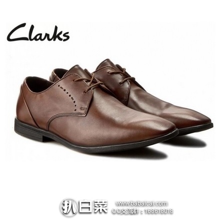 亚马逊海外购：Clarks 其乐 Bampton Lace 男士正装真皮鞋 特价￥239.77，直邮免运费，含税到手仅￥268