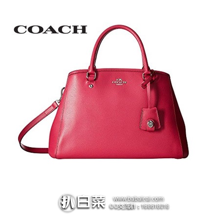 6PM：COACH 蔻驰 女士Margot 真皮手提肩背包 原价$395，现降至新低$154.99