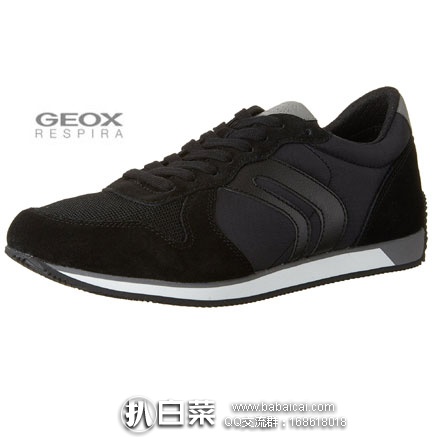 亚马逊海外购：Geox 健乐士 U Vinto C 男士低帮休闲鞋 降至￥333.68